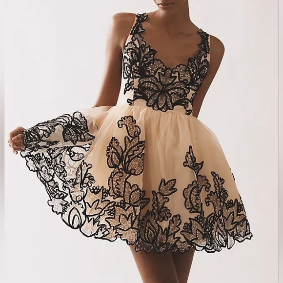 maeve sleeveless fit & flare mini dress Maeve Sleeveless Fit & Flare Mini Dress